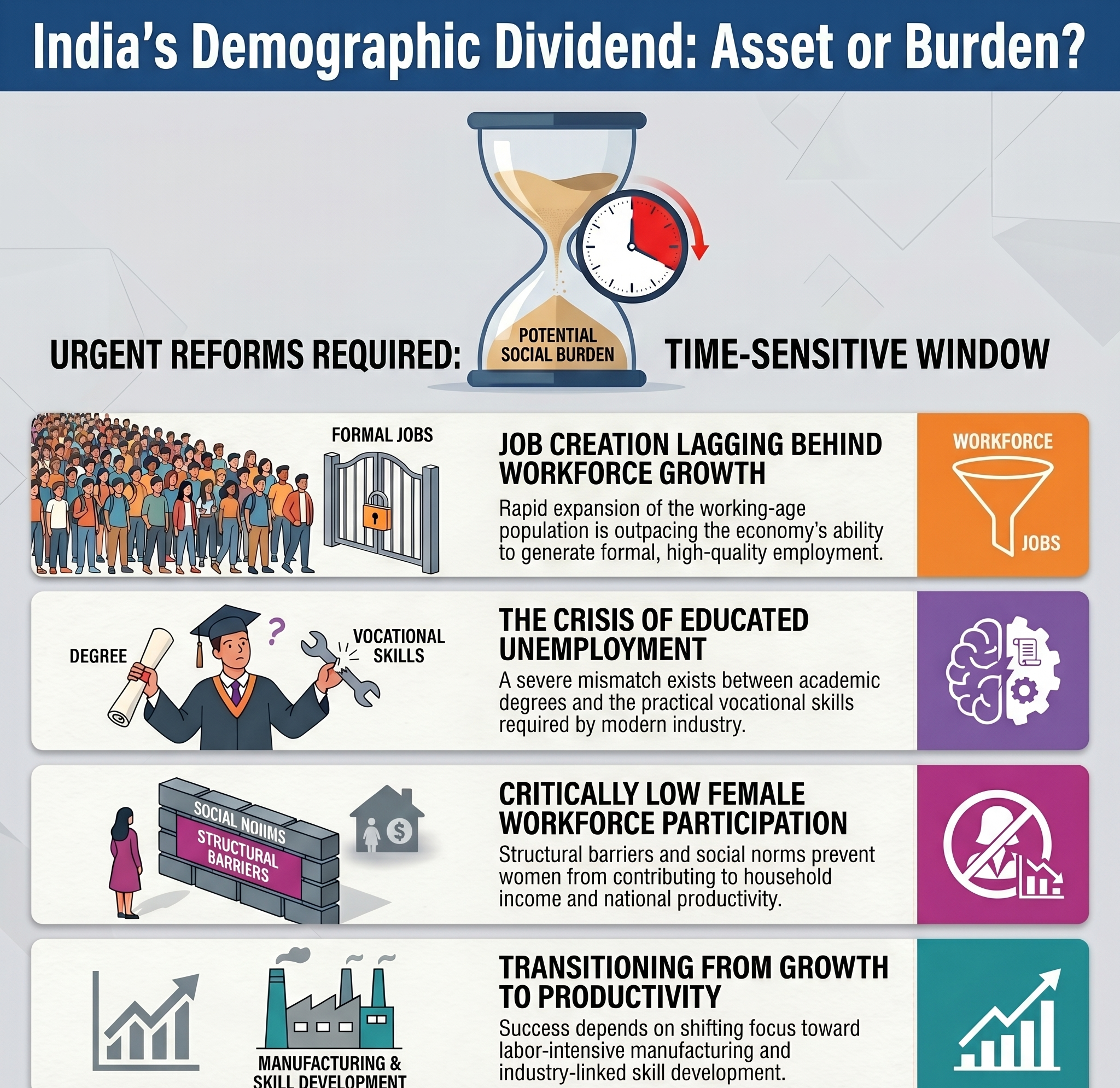 Why India&rsquo;s Demographic Dividend Remains Uncertain
